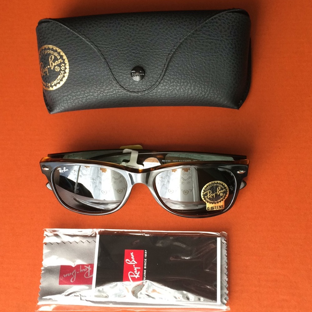 🆕Men’s Authentic New Wayfarer Ray•Ban Sunglasses